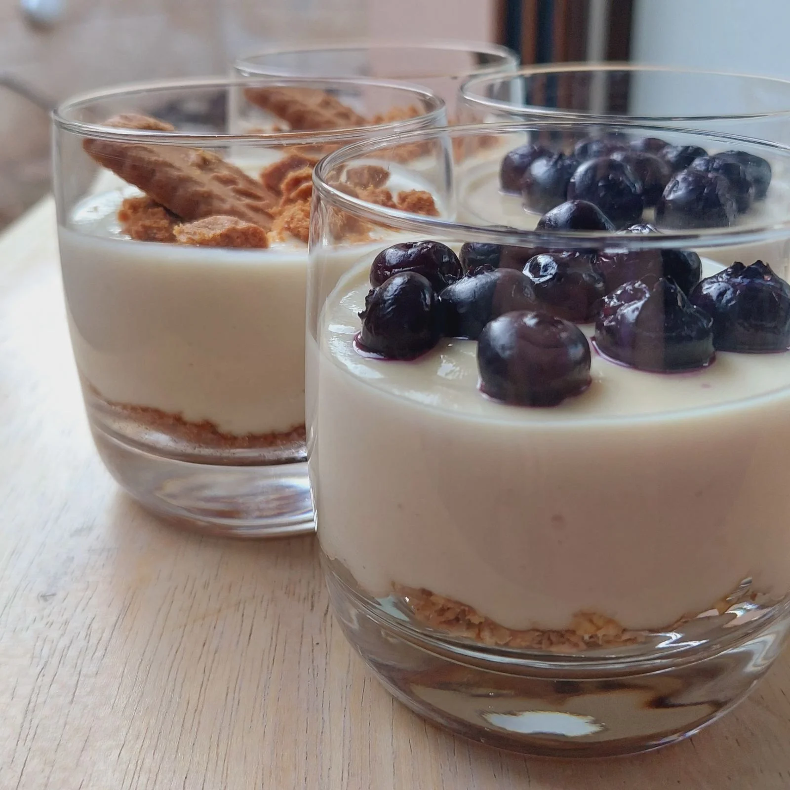 Easy Vegan Cheesecake Bowls